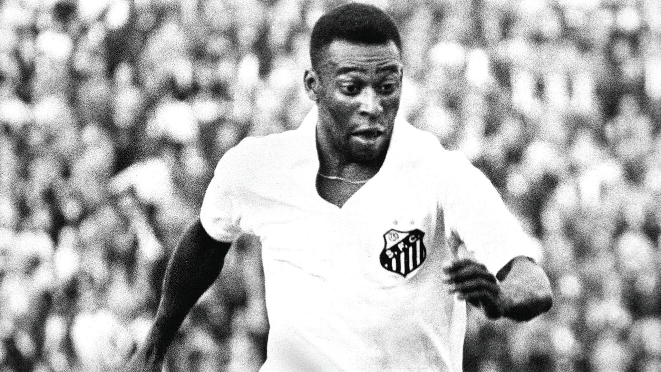 Pelé em campo
